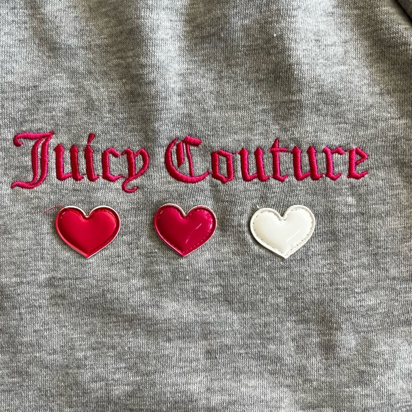 Little girls Juicy Couture Sweatshirt Size 7 - Picture 4 of 4